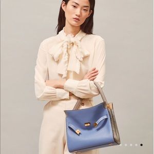 Brand New Tory Burch Lee Radziwill Double Bag